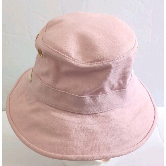 Tilley Heritage The Iconic T1 Bucket Hat Light Pink Size XL 7 3/4 UPF 50 New - Picture 10 of 15
